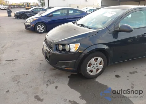 2015 Chevrolet Sonic Ls Manual from USA, damaged, VIN 1G1JB5SH2F4172863